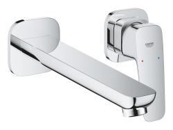 GROHE Cubeo İki delikli lavabo bataryası L-Boyut Krom
