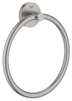 GROHE Essentials Halka havluluk Supersteel Infinity Kaplama