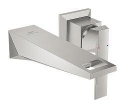 GROHE Allure Brilliant İki delikli lavabo bataryası M-Boyut Supersteel Infinity Kaplama