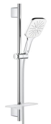 GROHE Rainshower SmartActive 130 Cube Sürgülü duş seti 3 akışlı Beyaz 26584LS0