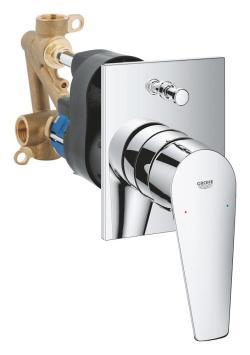 GROHE BauEdge Tek kumandalı banyo bataryası Krom 29353001