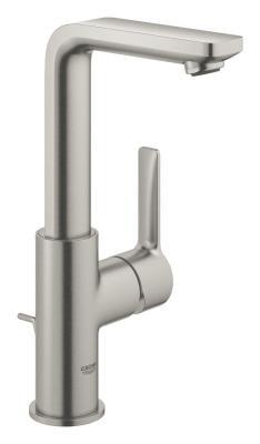 GROHE Lineare Tek kumandalı lavabo bataryası 1/2" L-Boyut Supersteel Infinity Kaplama