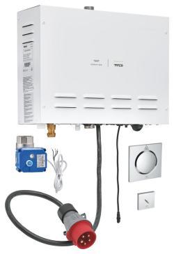 GROHE F-digital Deluxe Buhar jeneratörü 9,9 kW, buhar çıkışı ve sıcaklık sensörü ile 26828000