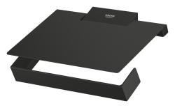 GROHE Selection Cube Tuvalet kağıtlığı Siyah Matt Black