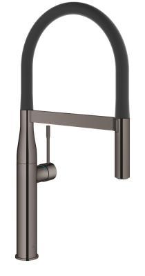 GROHE Essence Tek kumandalı eviye bataryası Antrasit Hard Graphite 30294A00