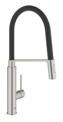GROHE Concetto Professional Tek kumandalı eviye bataryası Supersteel Infinity Kaplama