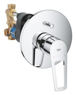 GROHE BauLoop Tek kumandalı banyo bataryası Krom 29081001
