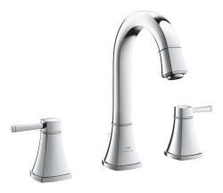 GROHE Grandera 3 delikli lavabo bataryası L-Boyut Krom 20619000