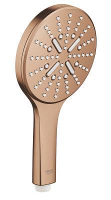 GROHE Rainshower SmartActive 130 El duşu 3 akışlı Bronz Brushed Warm Sunset