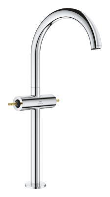 GROHE Atrio Private Collection Tek delikli lavabo bataryası 1/2" XL-Boyut Krom 21140000