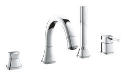GROHE Grandera Dört delikli küvet bataryası Krom