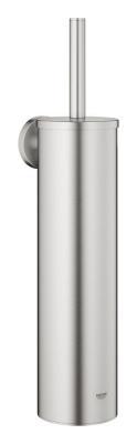 GROHE Essentials Metal tuvalet fırçası seti Supersteel Infinity Kaplama
