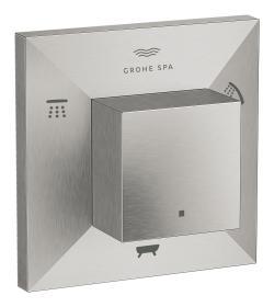 GROHE Allure Brilliant 5 yollu yön değiştirici (3 çıkış kontrolü sağlar) Supersteel Infinity Kaplama