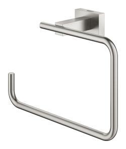 GROHE Essentials Cube Halka havluluk Supersteel Infinity Kaplama