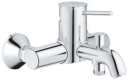 GROHE BauClassic Tek kumandalı banyo bataryası Krom