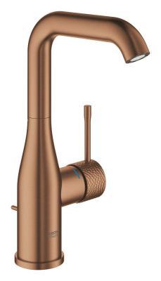 GROHE Essence Tek kumandalı lavabo bataryası 1/2" L-Boyut Bronz Brushed Crafted Warm Sunset