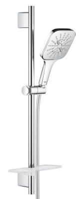 GROHE Rainshower SmartActive 130 Cube Sürgülü duş seti 3 akışlı Krom 26584000