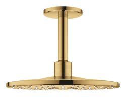 GROHE Rainshower SmartActive 310 Tepe duşu seti 142 mm, 2 akışlı Altın Cool Sunrise