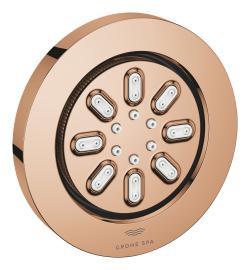 GROHE Rainshower Aqua Yuvarlak yan duş, 2 fonksiyonlu Bronz Warm Sunset