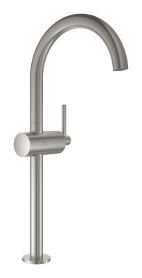 GROHE Atrio Tek kumandalı lavabo bataryası XL-Boyut Supersteel Infinity Kaplama