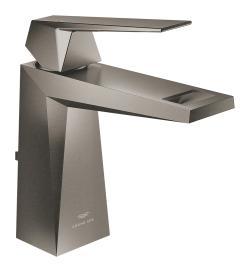 GROHE Allure Brilliant Tek kumandalı lavabo bataryası M-Boyut Antrasit Brushed Hard Graphite 24341AL0