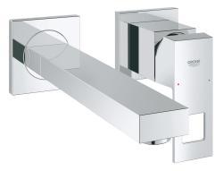 GROHE Eurocube İki delikli lavabo bataryası M-Boyut Krom