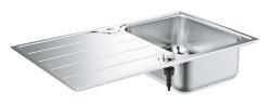 GROHE K500 Damlalıklı paslanmaz çelik eviye Paslanmaz Çelik Brushed Stainless Steel 31571SD1