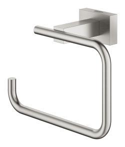 GROHE Essentials Cube Tuvalet kağıtlığı Supersteel Infinity Kaplama
