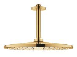 GROHE Rainshower Mono 310 Tepe duşu seti 142 mm, tek akışlı Altın Cool Sunrise