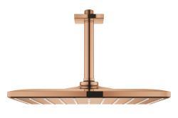 GROHE Rainshower Mono 310 Cube Tepe duşu seti 142 mm, tek akışlı Bronz Warm Sunset