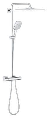 GROHE Rainshower SmartActive 310 Duvara monte termostatik bataryalı duş sistemi Krom 26652000