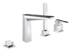 GROHE Allure Brilliant Private Collection Dört delikli küvet bataryası Krom 29527000