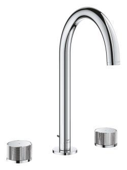 GROHE Atrio Private Collection 3 delikli lavabo bataryası L-Boyut Krom 20595000
