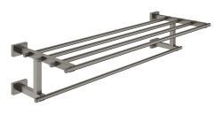 GROHE Essentials Cube Banyo havluluğu Antrasit Brushed Hard Graphite