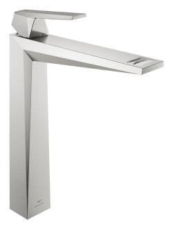 GROHE Allure Brilliant Private Collection Tek kumandalı lavabo bataryası XL-Boyut Supersteel Infinity Kaplama 24417DC0