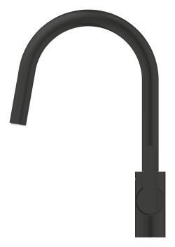 GROHE Get Tek kumandalı eviye bataryası Siyah Matt Black 314842431