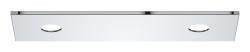 GROHE Rainshower Aqua 2 holes Tavan duşu kapağı Krom