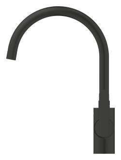 GROHE Get Tek kumandalı eviye bataryası Siyah Matt Black 314942431