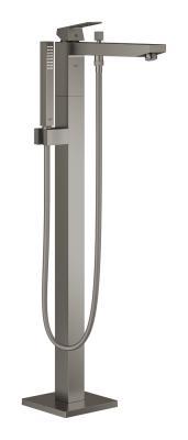 GROHE Eurocube Yerden küvet bataryası Antrasit Brushed Hard Graphite