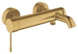 GROHE Essence Tek kumandalı banyo bataryası Altın Brushed Cool Sunrise 33624GN1