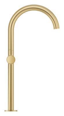 GROHE Atrio Private Collection Tek delikli lavabo bataryası 1/2" XL-Boyut Altın Brushed Cool Sunrise 21142GN0