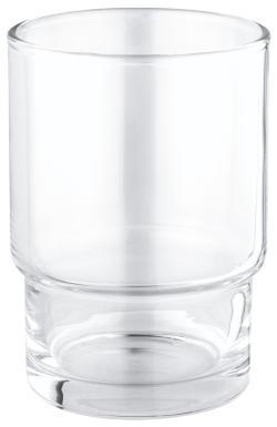 GROHE Essentials Kristal cam fırçalık Krom