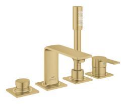 GROHE Allure Dört delikli küvet bataryası Altın Brushed Cool Sunrise