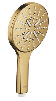 GROHE Rainshower SmartActive 130 El duşu 3 akışlı Altın Brushed Cool Sunrise