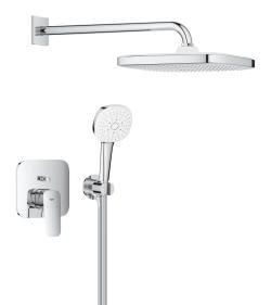 GROHE Cubeo Concealed shower system with Tempesta 250 Krom 1053360000
