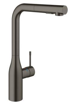 GROHE Essence Tek kumandalı eviye bataryası Antrasit Brushed Hard Graphite 30270AL0
