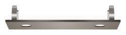 GROHE Rainshower Aqua Tiles Tavan duşu kapak plakası, 2 fonksiyonlu Antrasit Brushed Hard Graphite 105095AL00