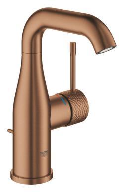 GROHE Essence Tek kumandalı lavabo bataryası M-Boyut Bronz Brushed Crafted Warm Sunset