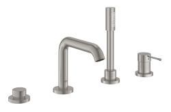GROHE Essence Dört delikli küvet bataryası Supersteel Infinity Kaplama 25251DC1