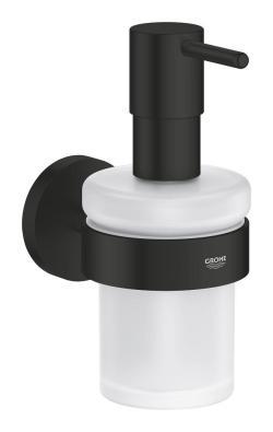 GROHE Essentials Sıvı sabunluk Siyah Matt Black 1022572430